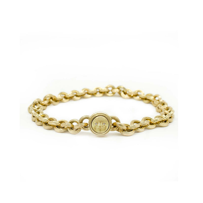 18 K Gold necklace and bracelet - Jewelry
